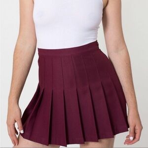 American Apparel Pleated Skirt